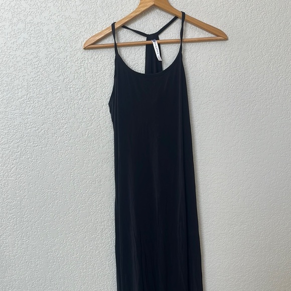 Fabletics Maxi Dress Black size Medium - Picture 2 of 10